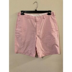 Brooks Brothers Mens‎ Pink Chino Shorts Size 34 x 8.5 Cotton